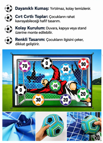Golmatik Cırt Cırtlı Puanlı Futbol Oyunu